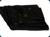 Bhnen-MOLTON / Backdrop, 6m L x 3m H, gest, sw., www.google.com, www.acustronics.ch